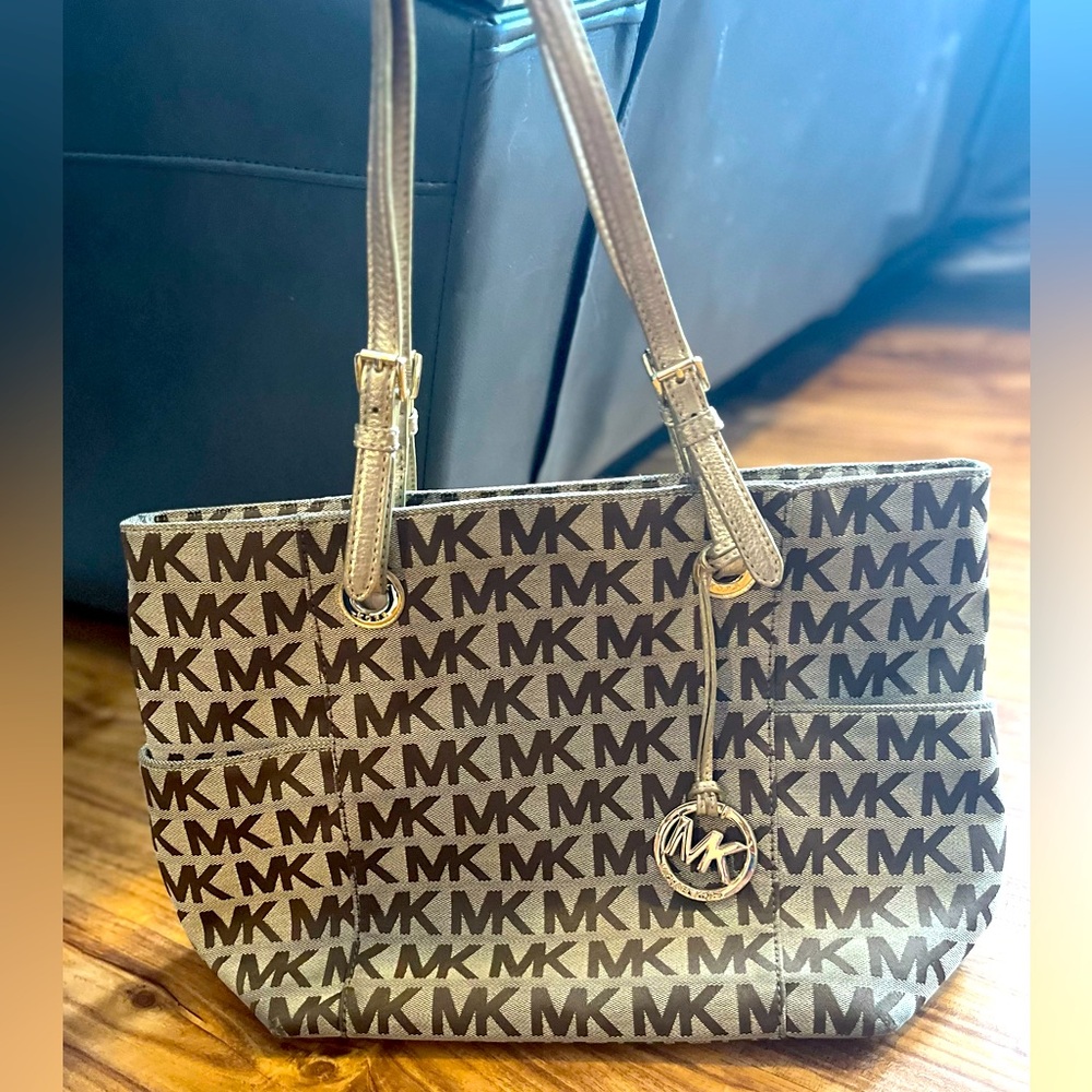 Michael Kors Bronze tote- shoulder bag